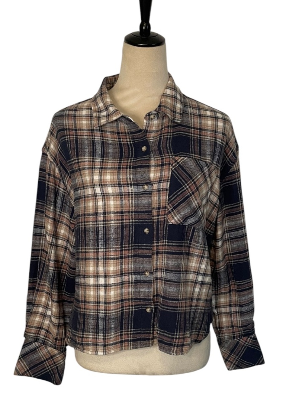 Scotch & Soda Plaid Flannel Button-Down Shirt